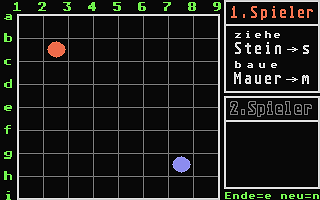 Einmauern atari screenshot